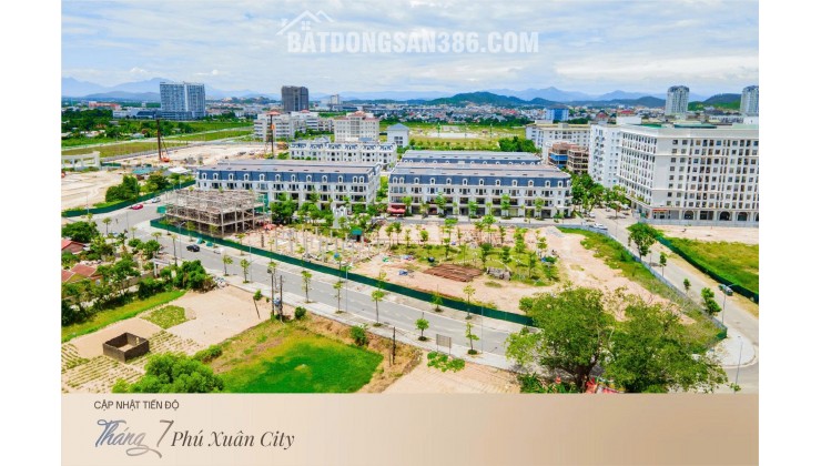 Phú Xuân City - Dòng Tiền Hiện Hữu 40 -120tr/1 Tháng