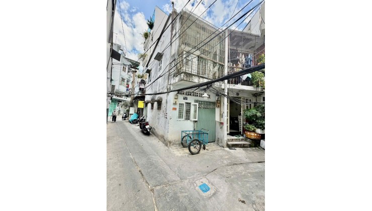  BÁN NHÀ HẺM THÔNG TRẦN VĂN ĐANG – P.9, Q.3 – 56m²  2 TẦNG