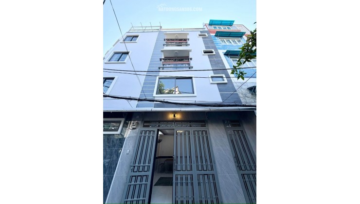 9T99  – ĐẶNG VĂN NGỮ 6x6 - NHÀ MỚI 5 TẦNG – HẺM XE HƠI THÔNG