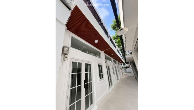 BÁN NHÀ CĂN HỘ DỊCH VỤ HẺM HUỲNH TẤN PHÁT, P. TÂN THUẬN, QUẬN 7, 77.5M², 5 CĂN CHO THUÊ DÒNG TIỀN 45 T/T, GIÁ 6.2 TỶ