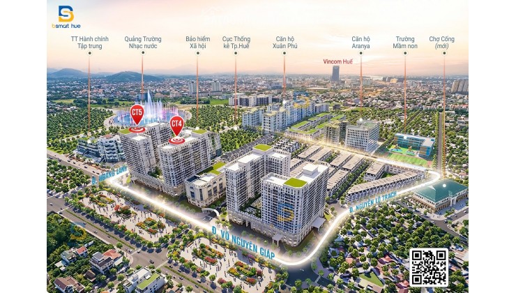 Phú Xuân City - Dòng Tiền Hiện Hữu 40 -120tr/1 Tháng