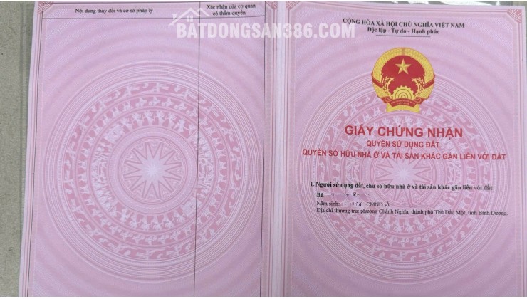 ĐẤT VỊ TRÍ SIÊU ĐẸP CHÁNH NGHĨA CENTER – \"PHÚ MỸ HƯNG\" CHỈ 8.8 TỶ SHR 90M2. LH:0906840840.