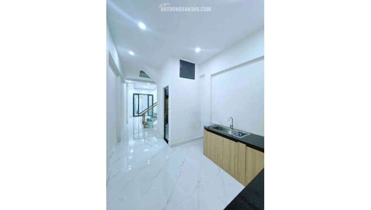 NHÀ MỚI ĐẸP 3 TẦNG - HOÀNG SA - Q3 - 4PN  - HẺM THÔNG - TRƯỚC NHÀ 4M - SỔ A4 - 55M2 - NHỈNH 7 TỶ TL