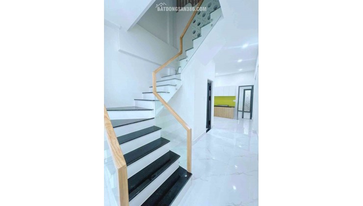 NHÀ MỚI ĐẸP 3 TẦNG - HOÀNG SA - Q3 - 4PN  - HẺM THÔNG - TRƯỚC NHÀ 4M - SỔ A4 - 55M2 - NHỈNH 7 TỶ TL