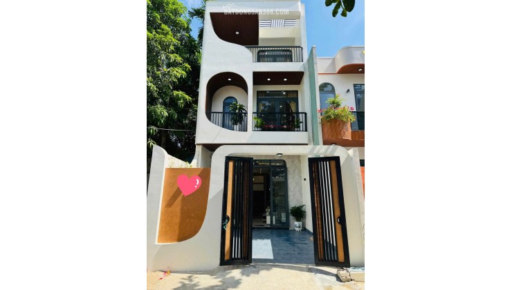 SIÊU PHẨM 3 TẦNG NHÀ PHỐ HIỆN ĐẠI – KIỆT Ô TÔ 6M K500 đường TÔN ĐẢN