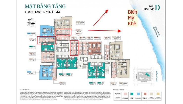 Chỉ 2,5 tỷ, nhận nhà ngay, căn studio view biển The Soleil Đà Nẵng, sẵn tiền thuê 30 triệu/tháng