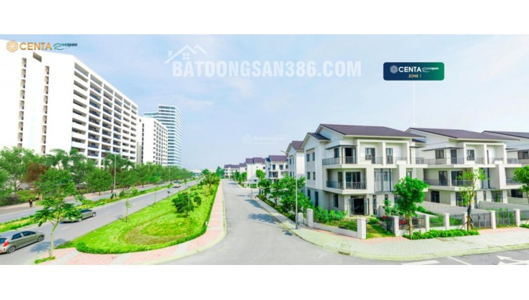  GÓC CHUYỂN NHƯỢNG: SONG LẬP CENTA RIVERSIDE 180M2