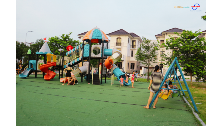 Biệt thự song lập view công viên, phiên bản giới hạn số lượng, hàng F0, cách Hà Nội 12km