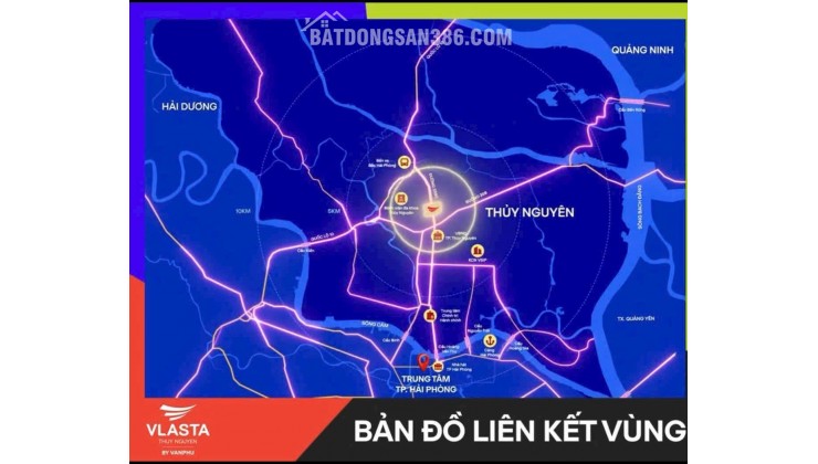 VLASTA - THỦY NGUYÊN, TRUNG TÂM  GIỮA TRUNG TÂM
