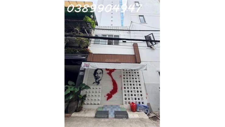 Nhà 2,5 tầng Đường Biệt Thự _ hẻm ô tô thông ] * Cách biển Trần Phú : 300m * Giá : 4,3 tỷ