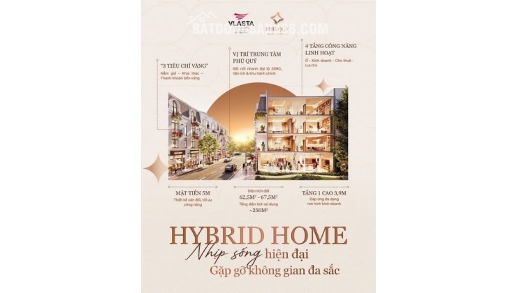NHÀ PHỐ BAZAAR HOME VLASTA – THỦY NGUYÊN TÂM ĐIỂM KẾT NỐI, DẪN NHỊP GIAO THƯƠNG THỊNH VƯỢNG