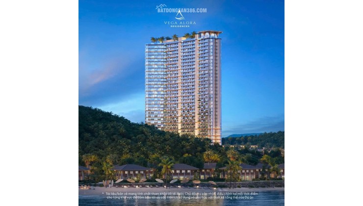 Căn hộ biển cao cấp Vega Alora - Libera Nha Trang - dự kiến chỉ từ 1 tỷ 599 sở hữu ngay