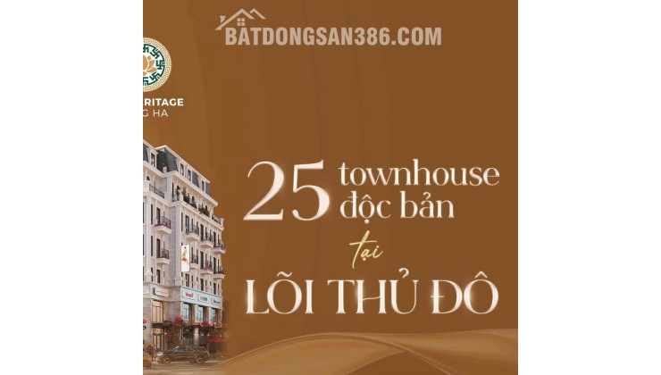 Bán Liền kề The Heritage Láng Hạ 114m2, 6 Tầng, Kinh Doanh Tốt, Sổ Đỏ Chính Chủ