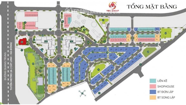 THÔNG TIN RA HÀNG ĐỢT 1 PHÂN KHU THẤP TẦNG THE VISTA VĂN LA