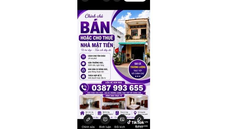  SIÊU PHẨM NHÀ MẶT TIỀN ĐẸP _ BÁN HOẶC CHO THUÊ GIÁ CỰC TỐT 