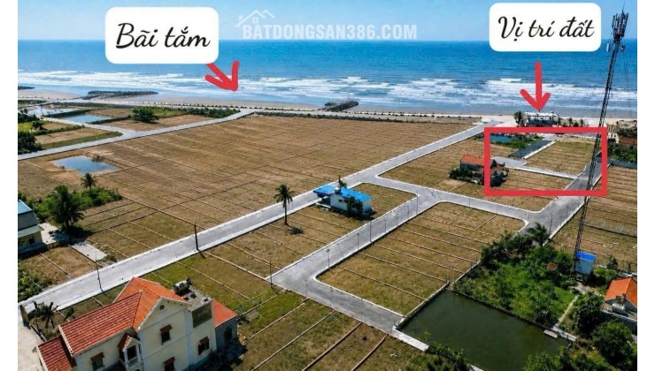 F0 ĐẤT BIỂN HẢI HẬU – CHỈ TỪ 800 TRIỆU VỐN TỰ CÓ  Full thổ cư 82–100m²  Sổ đỏ riêng từng lô