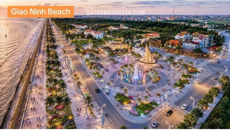  QUỸ ĐẤT BIỂN GIÁ 1 TỶ ĐANG NGÀY CÀNG HIẾM   full thổ cư, . Đất biển Thịnh Long:  Full thổ cư 82–100m²  Sát biển  Trung tâm KKT Ninh Cơ 