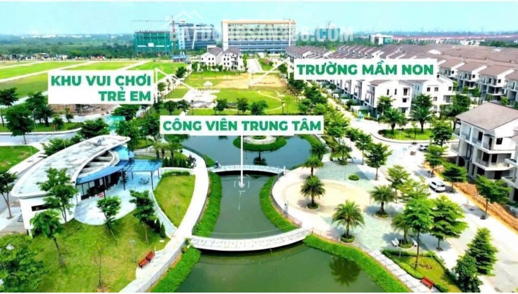 ĐÓN SÓNG CẦU TỨ LIÊN – SỞ HỮU NGAY BIỆT THỰ SONG LẬP 180M²  Anh/chị đang tìm bất động sản đón đầu hạ tầng