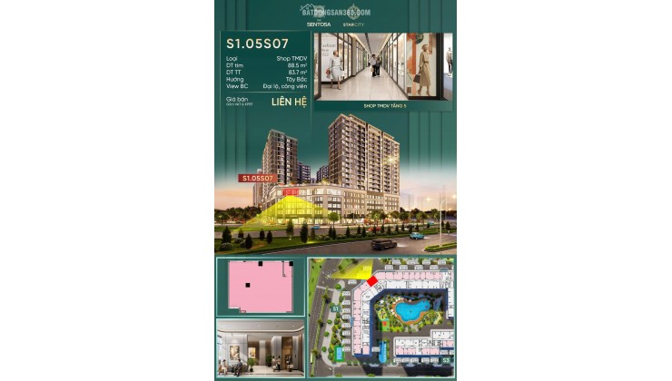 SHOP KIM CƯƠNG S1.05S07 – 