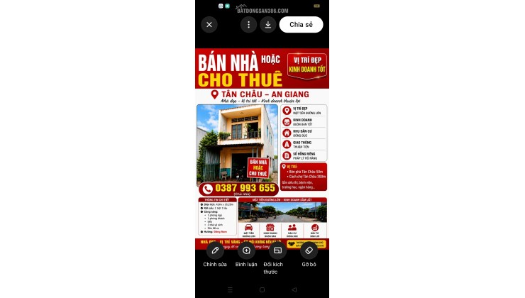  CHÍNH CHỦ BÁN HOẶC CHO THUÊ NHÀ ĐẸP _ KHU VỰC SÂM UẤT 