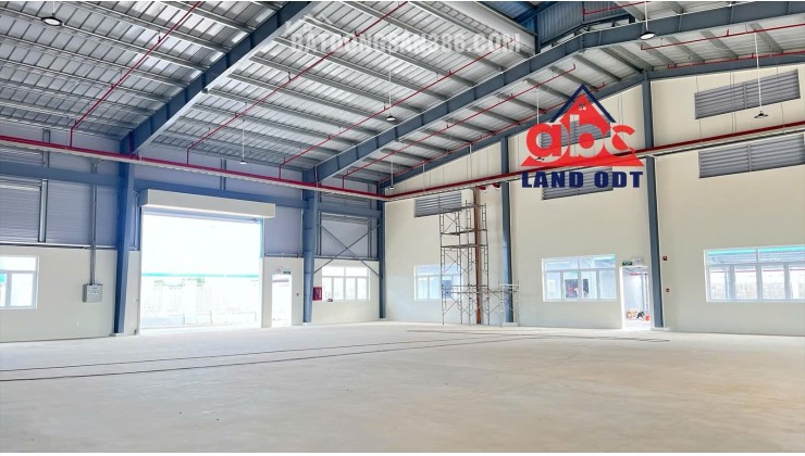 Cho thuê Xưởng SX CNC, CN phụ trợ, khung thép tiền chế kiên cố, thu hút DN FDI