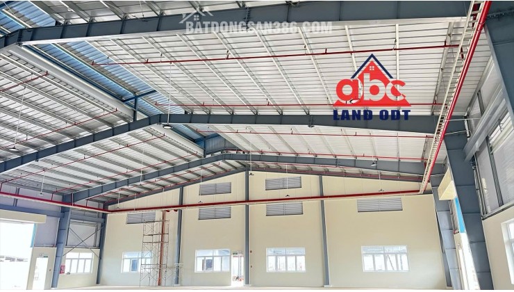 Cho thuê Xưởng SX CNC, CN phụ trợ, khung thép tiền chế kiên cố, thu hút DN FDI