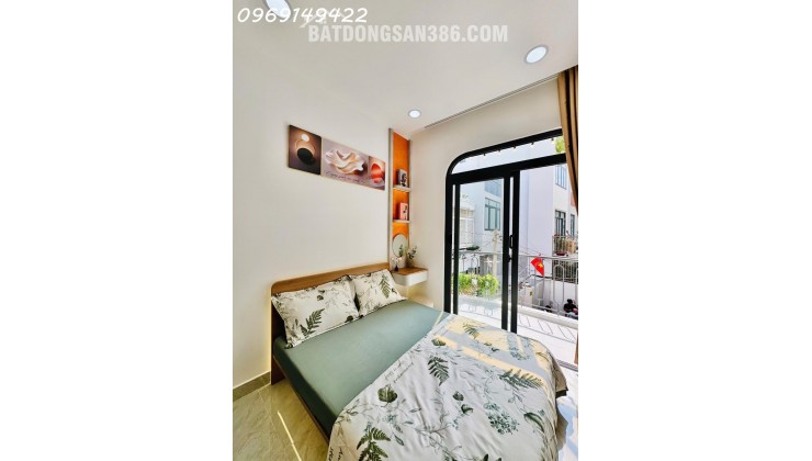 SIÊU PHẨM MỚI ĐẸP 2 MẶT TIỀN HẺM XE HƠI 7 CHỖ TỚI NHÀ -  2 TẦNG - DTSD 50M2. NHỈNH 5TY
