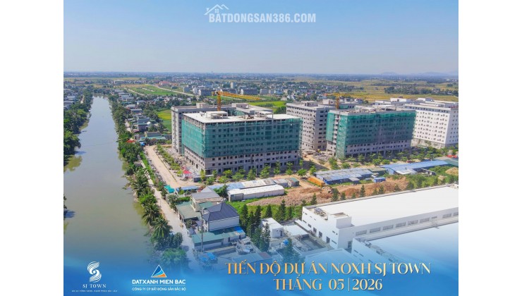 Trả trước 313 triệu sở hữu ngay căn góc Shophouse chân đế chung cư SJ Town thành phố Thanh Hóa
