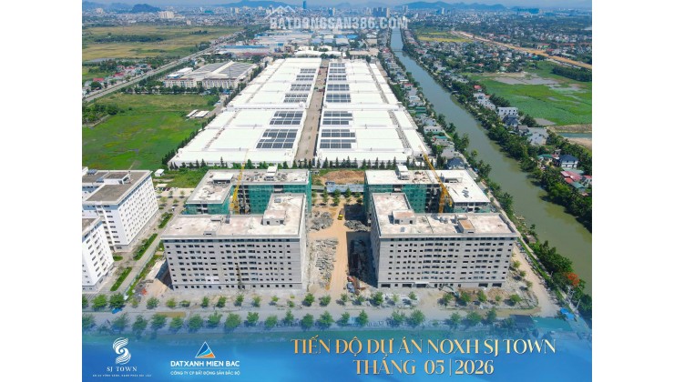 Trả trước 313 triệu sở hữu ngay căn góc Shophouse chân đế chung cư SJ Town thành phố Thanh Hóa