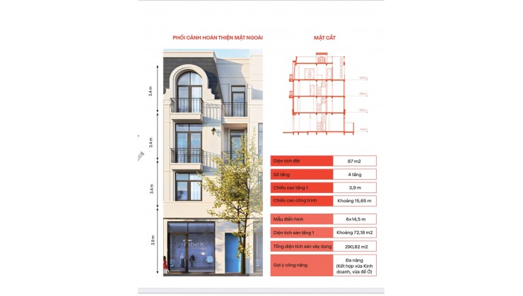 Chính chủ cần bán gấp căn hộ 87m² dự án Vlasta Thủy Nguyên giá chỉ 6,07 tỷ