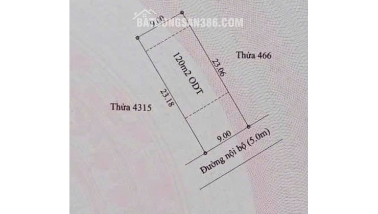 Lô đất đẹp ngay KCX Linh Trung 2 - Ngang 9m -  208m2 (120m2 thổ cư) – Nhỉnh 4 tỷ – Đường  6m