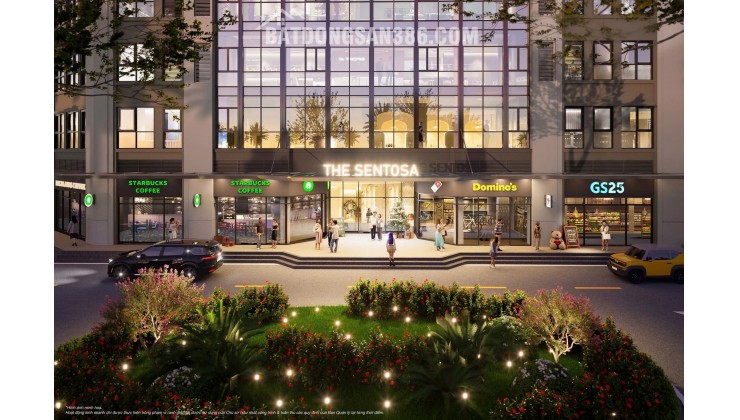 SHOP KHỐI ĐẾ TẦNG 5 THE SENTOSA VINHOMES THANH HÓA– SIÊU VIP