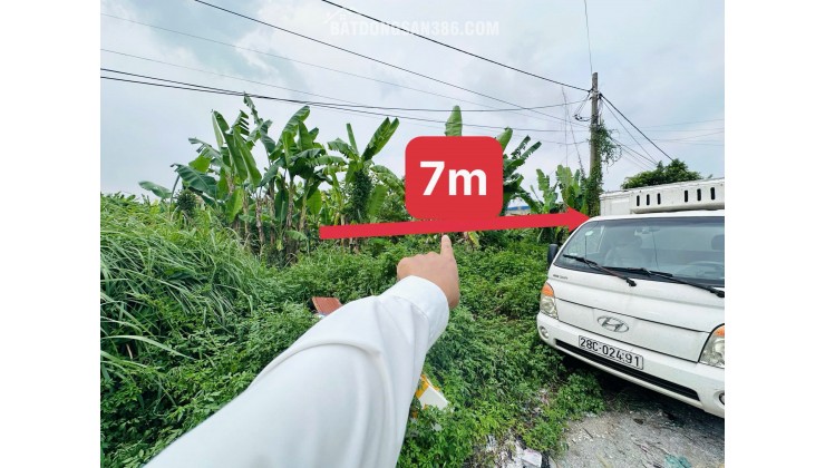 ĐẤT TUYẾN 2 MÁNG NƯỚC AN DƯƠNG 140m2 - MẶT TIỀN 7m
