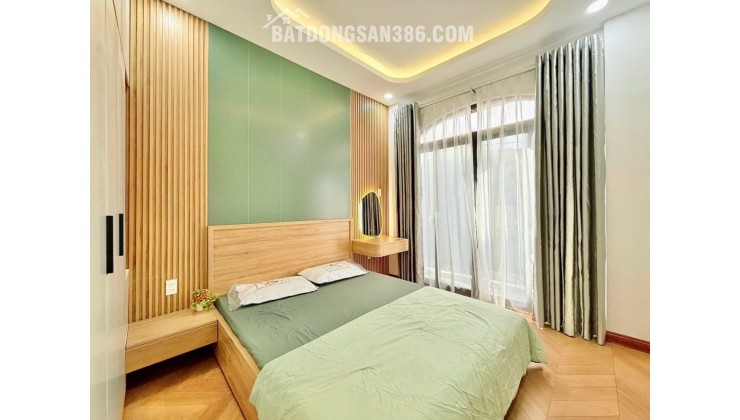 NHỈNH 4 TỶ- Q3 - VÕ VĂN TẦN - MỘT SẸC SÁT MẶT TIỀN - 4 TẦNG - 2PN 3WC - NỘI THẤT FULL - SD 95M²