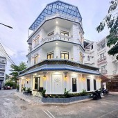 NHÀ GÓC 2 MẶT TIỀN, HẺM XE HƠI HUỲNH TẤN PHÁT, 7.5X12M, KHU DÂN TRÍ CAO