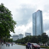 Bán Tòa VP Phố Đào Tấn, Ba Đình: Lô góc MT 16m, 8 Tầng  Vỉ Hè Rộng Kinh Doanh 85 Tỷ