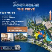 BÁN CĂN HỘ 1 PHÒNG NGỦ VIEW SÔNG – THE PRIVÉ.
Chỉ 10% ký Hợp đồng mua bán.