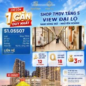 Shop khối đế Sentosa Vinhomes tầng 5 đầu ve vip nhất phân khu