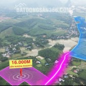 bán đất nghỉ dưỡng 1,6HA. 600k/m2. bám đường bê tông 50m, gần nghỉ dưỡng serena