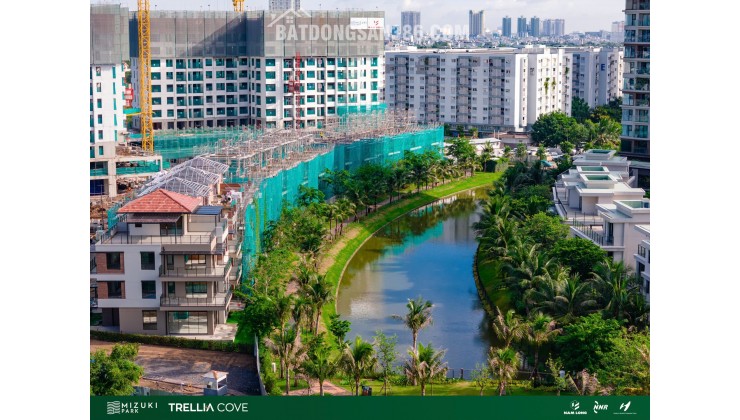 Căn Hộ Ven Sông Trellia Cove, Mizuki Park (26ha) Nguyễn Văn Linh, Bình Chánh, 2PN | 75m² | 5,2 tỷ