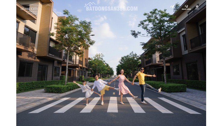 Nhà Phố Vườn Izumi City (170ha), Nguyễn Hữu Cảnh, ven sông Đồng Nai, 156m² 3 lầu giá 7.9 tỷ