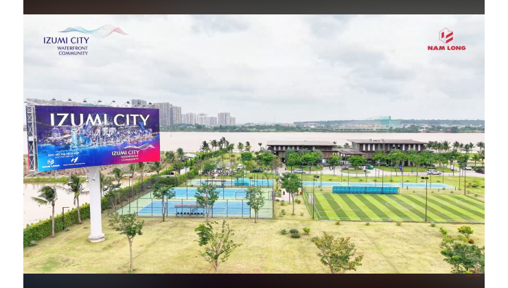 Nhà Phố Vườn Izumi City (170ha), Nguyễn Hữu Cảnh, ven sông Đồng Nai, 156m² 3 lầu giá 7.9 tỷ