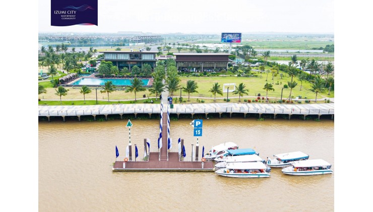 Nhà Phố Vườn Izumi City (170ha), Nguyễn Hữu Cảnh, ven sông Đồng Nai, 156m² 3 lầu giá 7.9 tỷ