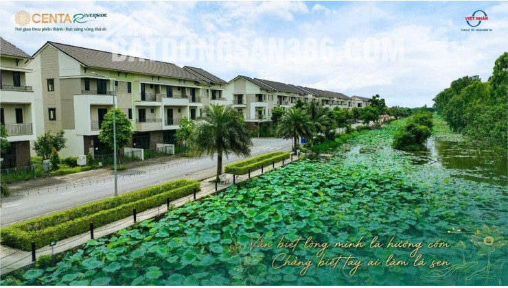 Bán gấp Shophouse 90m2  hướng Tây kề sông - Gia chủ thiện chí gửi gắm