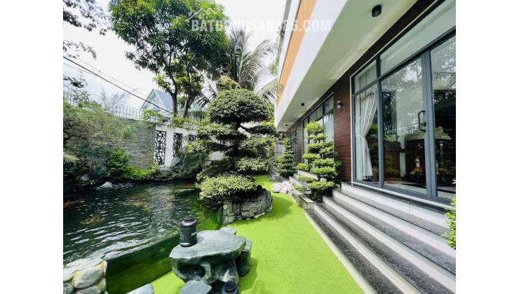 SIÊU PHẨM BIỆT THỰ GÓC 2 MẶT TIỀN 490M² GẦN KDL BẾN XƯA , 1 HẦM 3 LẦU CHỈ 42 TỶ