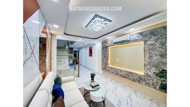 NHÀ MỚI Ở NGAY - HẺM XE HƠI PHAN TÂY HỒ - PN - 6 PHÒNG -  6WC - KHU DÂN TRÍ - 40M2 - 8.9 TỶ