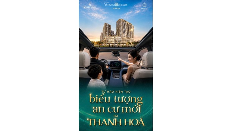 Shop khối đế và căn hộ cao cấp Sentosa Vinhomes Thanh Hóa