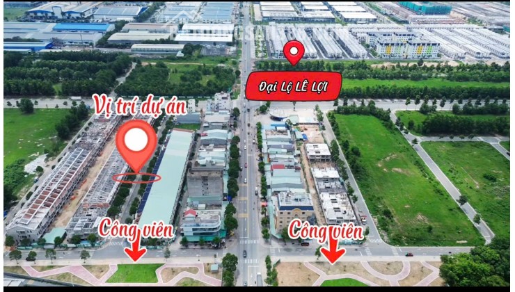 CHỈ 30% VỐN - SỞ HỮU NGAY NHÀ PHỐ 2 MẶT TIỀN NGAY TẠI THÀNH PHỐ MỚI BÌNH DƯƠNG