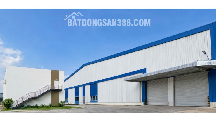 cho thuê nhà xưởng với thiết kế kiên cố, nguồn lao động dồi dào sẵn sàng phục vụ SX