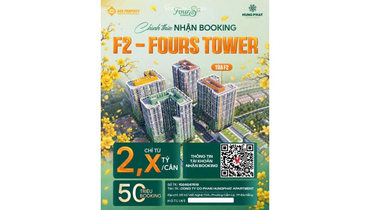 SUN GROUP CHÍNH THỨC RA MẮT TÒA F2 – FOUR S TOWER ĐÀ NẴNG